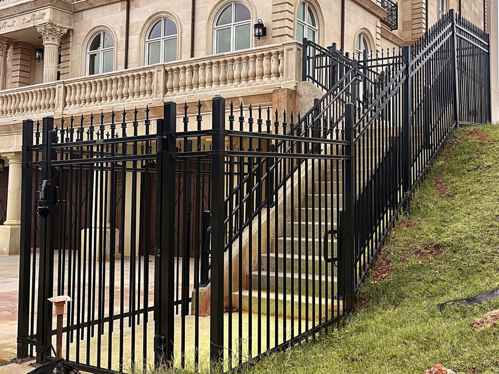 Metal Fence Installation