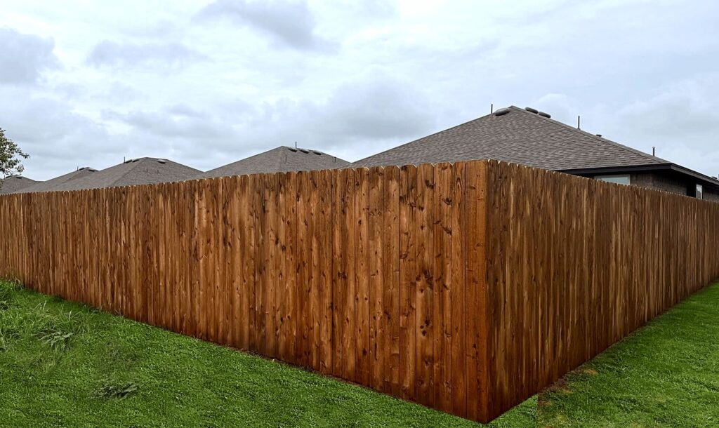 Western Red Cedar fence